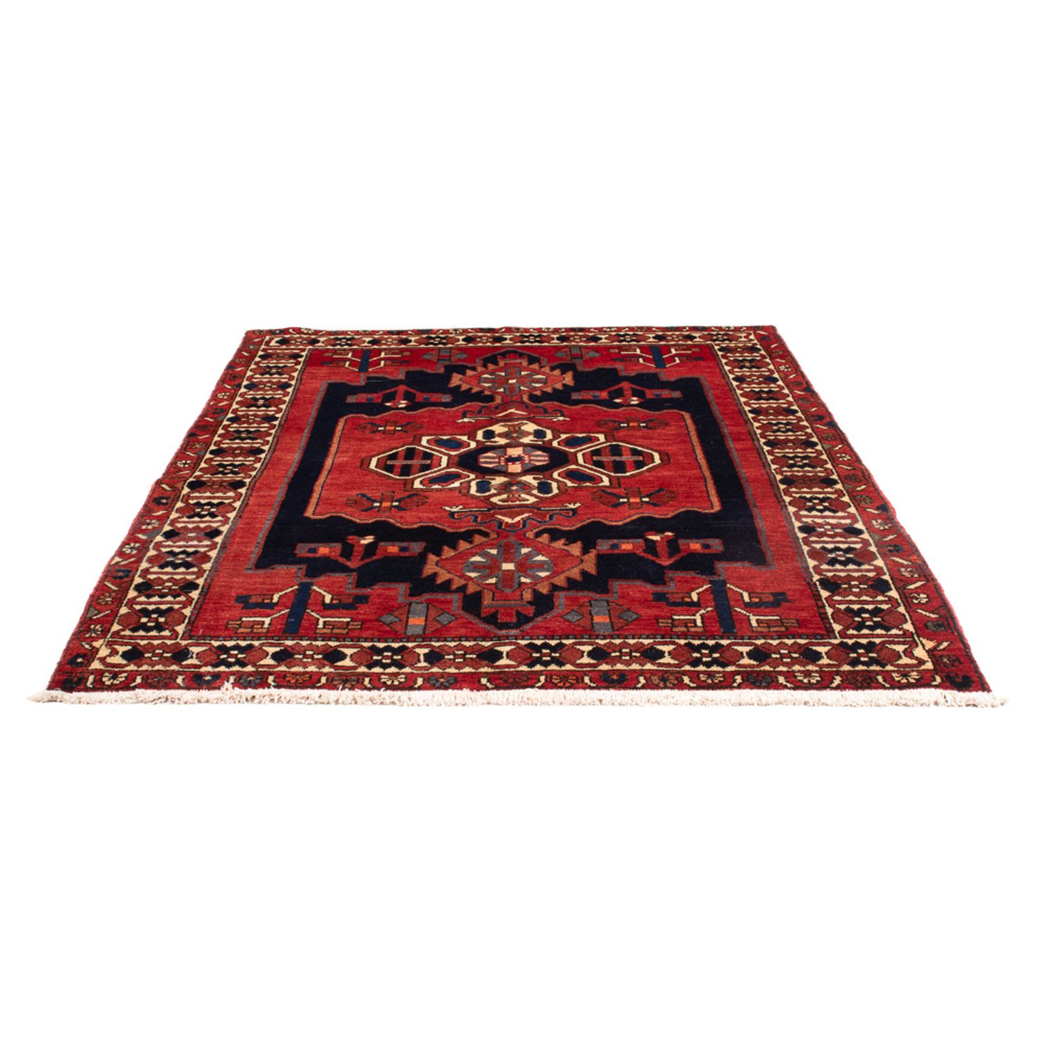 Perser Rug - Nomadic - 195 x 153 cm - red