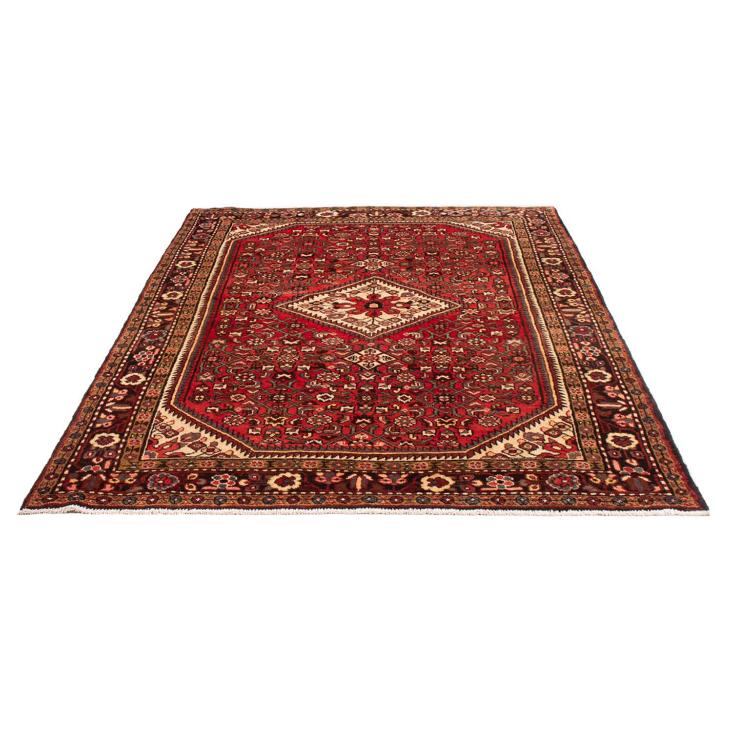 Perser Rug - Nomadic - 221 x 151 cm - red