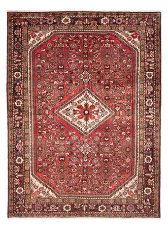 Tapis persan - Nomadic - 221 x 151 cm - rouge