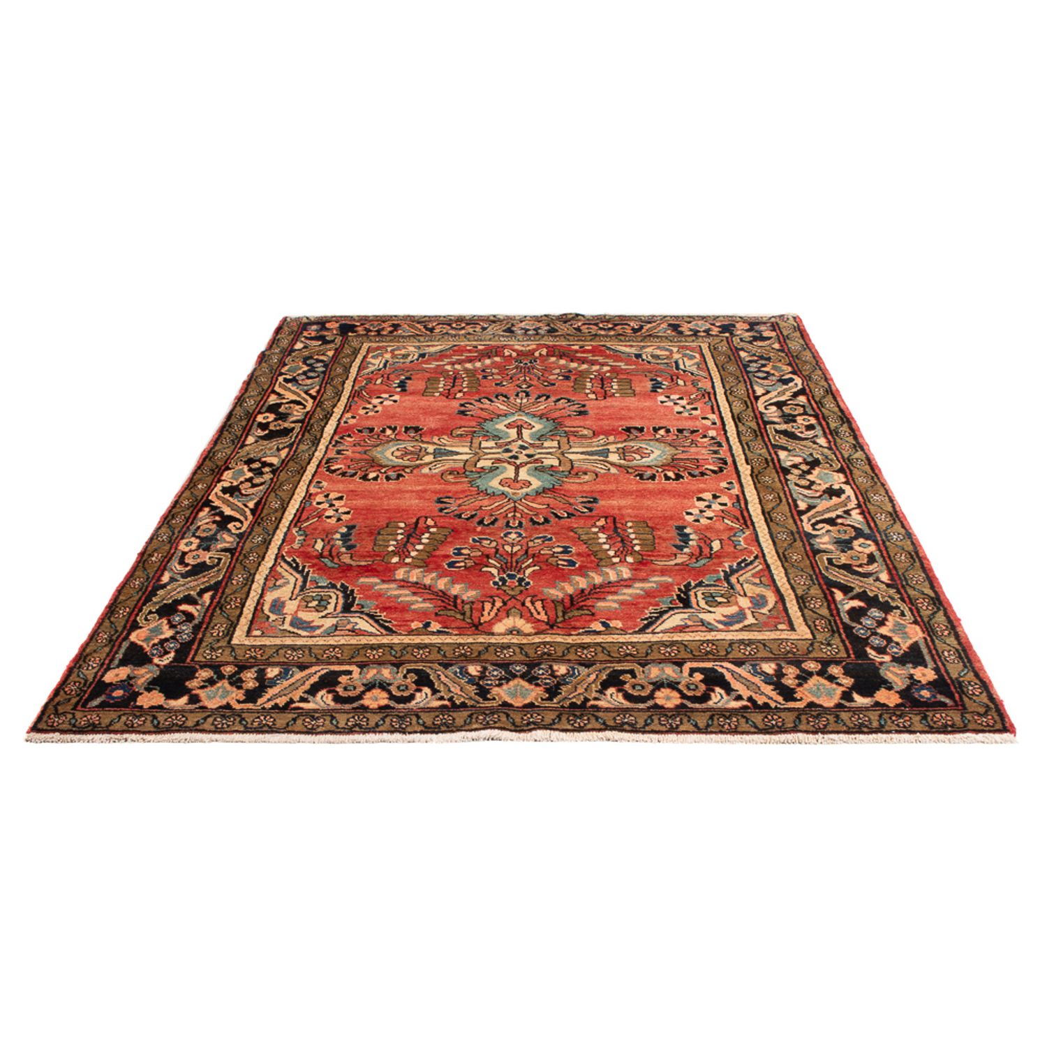 Perser Rug - Nomadic - 226 x 155 cm - red