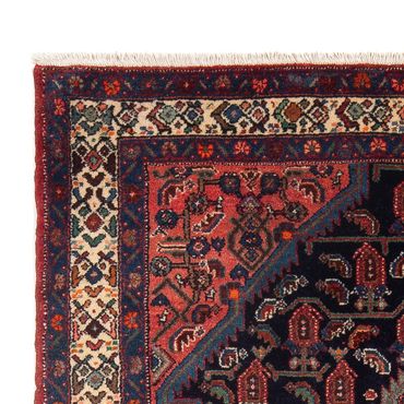 Tapis persan - Nomadic - 220 x 130 cm - bleu foncé