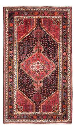 Tapis persan - Nomadic - Royal - 193 x 156 cm - bleu foncé