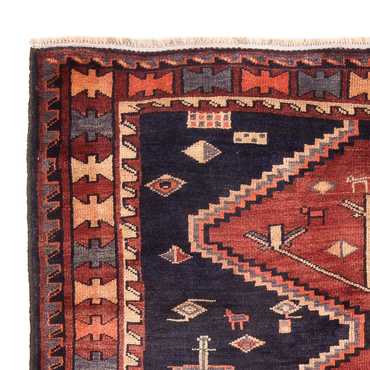 Tapis persan - Nomadic - Royal - 188 x 149 cm - bleu foncé