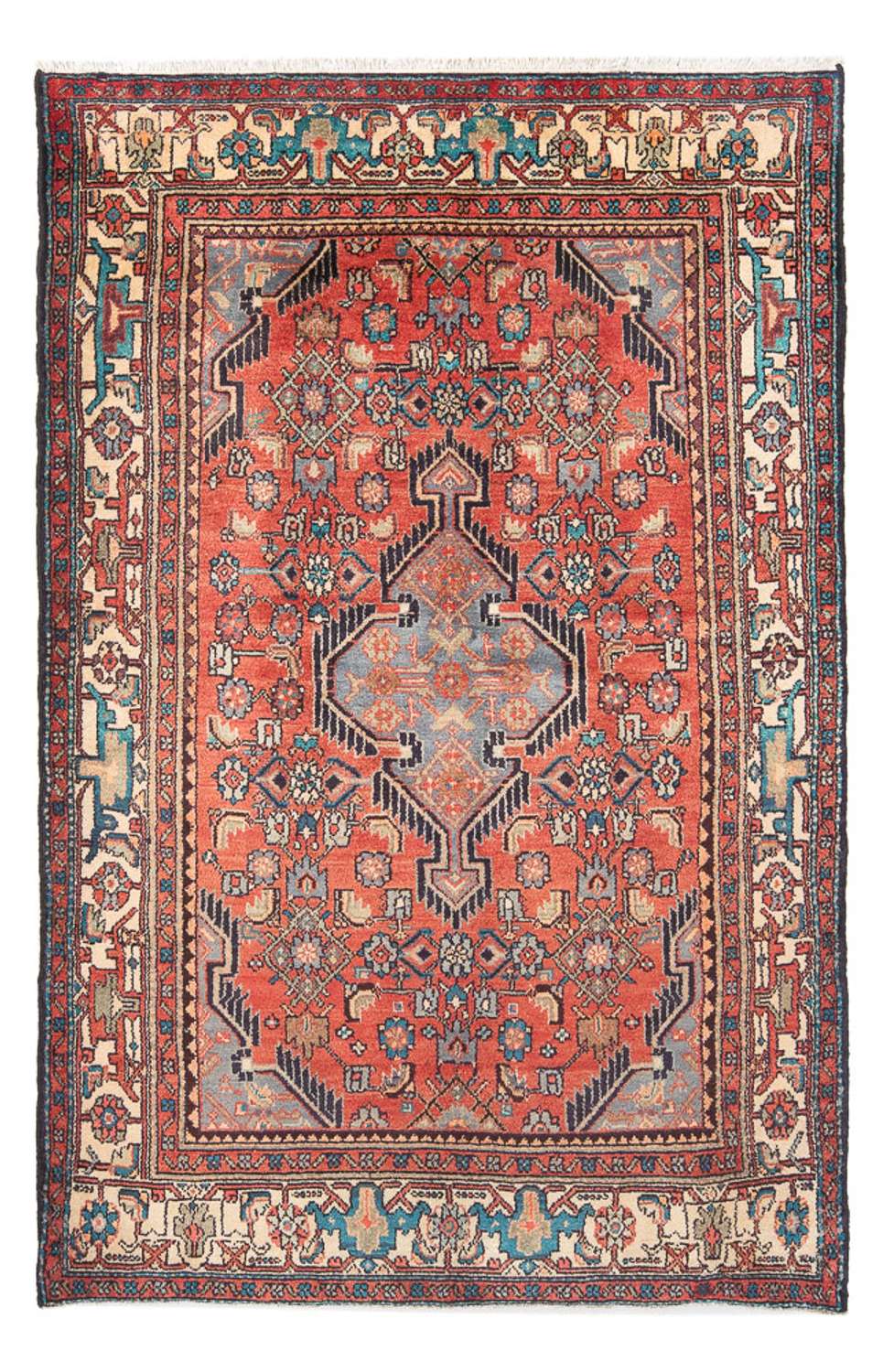 Perzisch Tapijt - Nomadisch - Koninklijke - 225 x 147 cm - rood