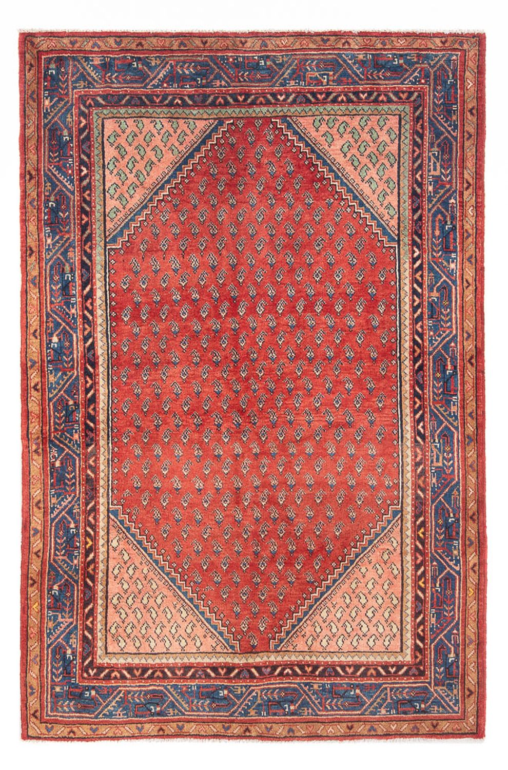 Perser Rug - Nomadic - Royal - 211 x 134 cm - red