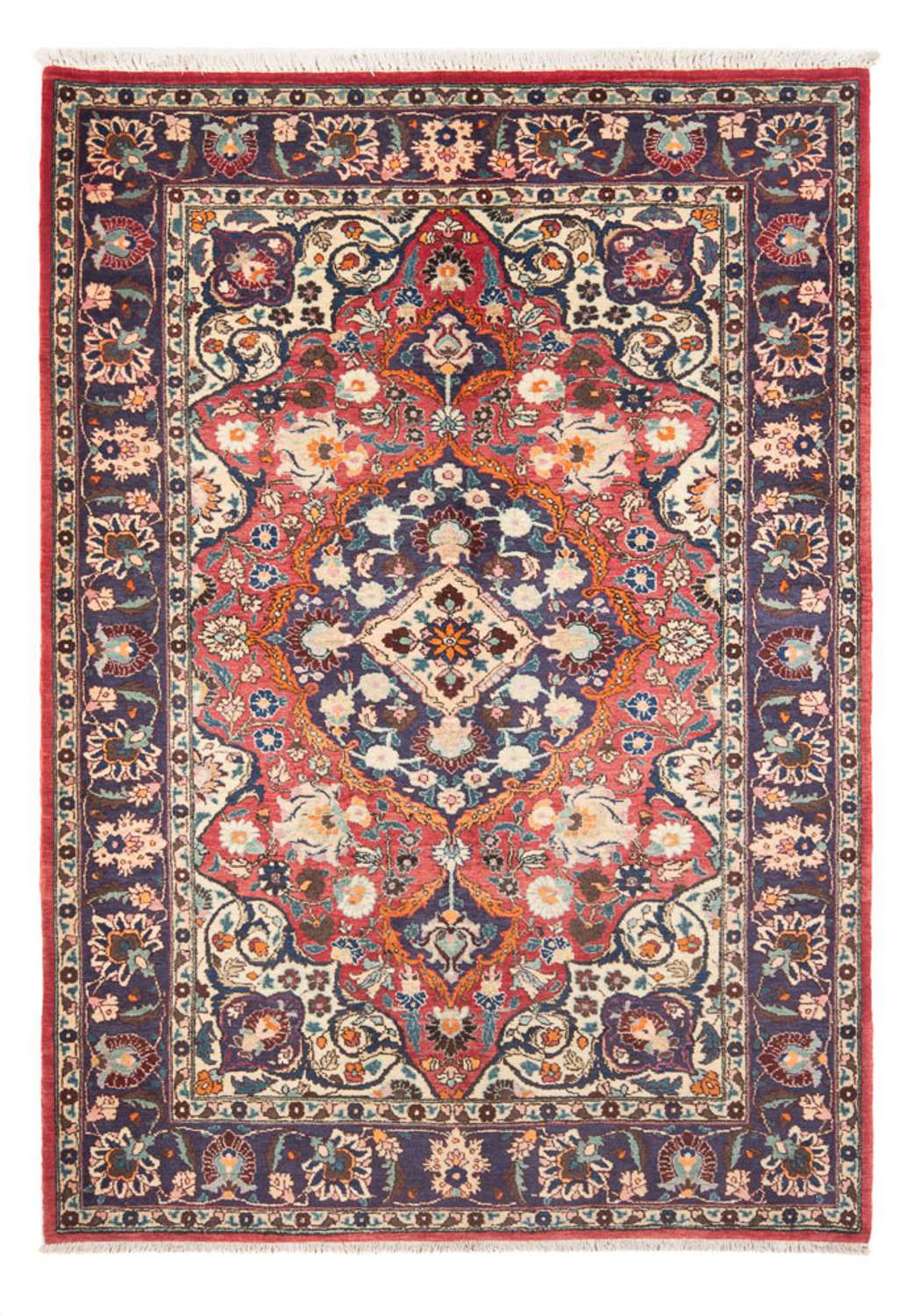Persisk matta - Nomadic - Kungliga - 217 x 148 cm - röd