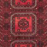 Persisk matta - Nomadic - Kungliga - 218 x 134 cm - röd