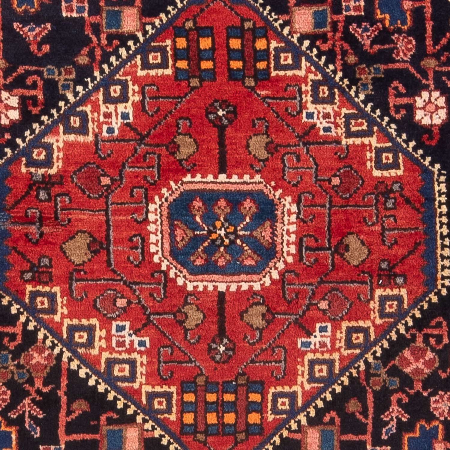 Perski dywan - Nomadyczny - Royal - 189 x 123 cm - ciemnoniebieski