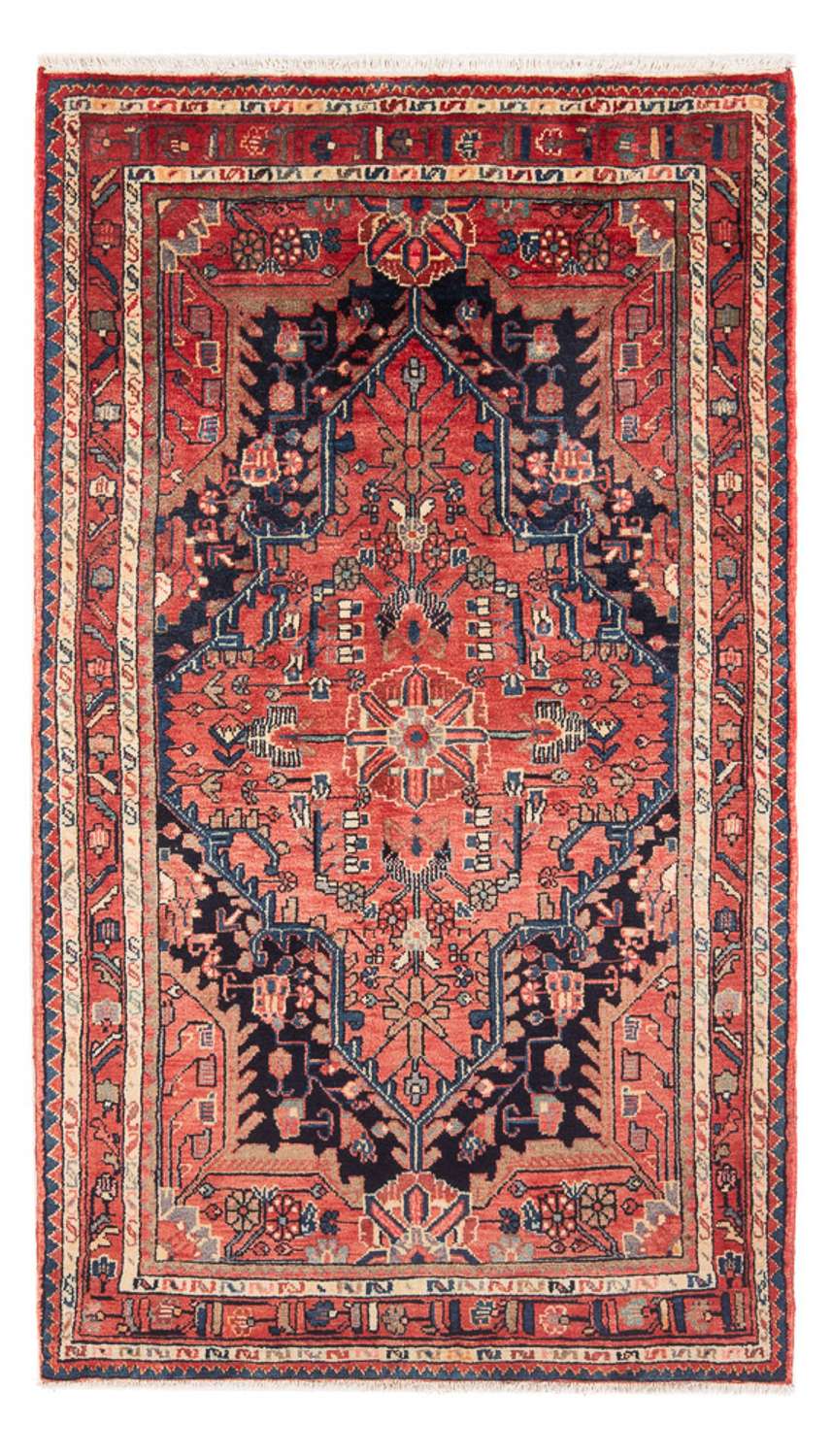 Tapis persan - Nomadic - Royal - 201 x 119 cm - bleu foncé