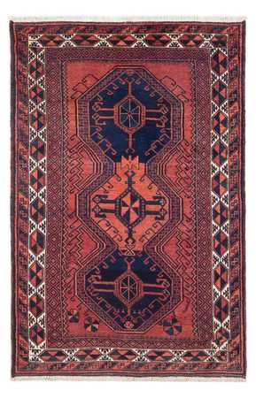 Perserteppich - Nomadic - Royal - 196 x 125 cm - rot