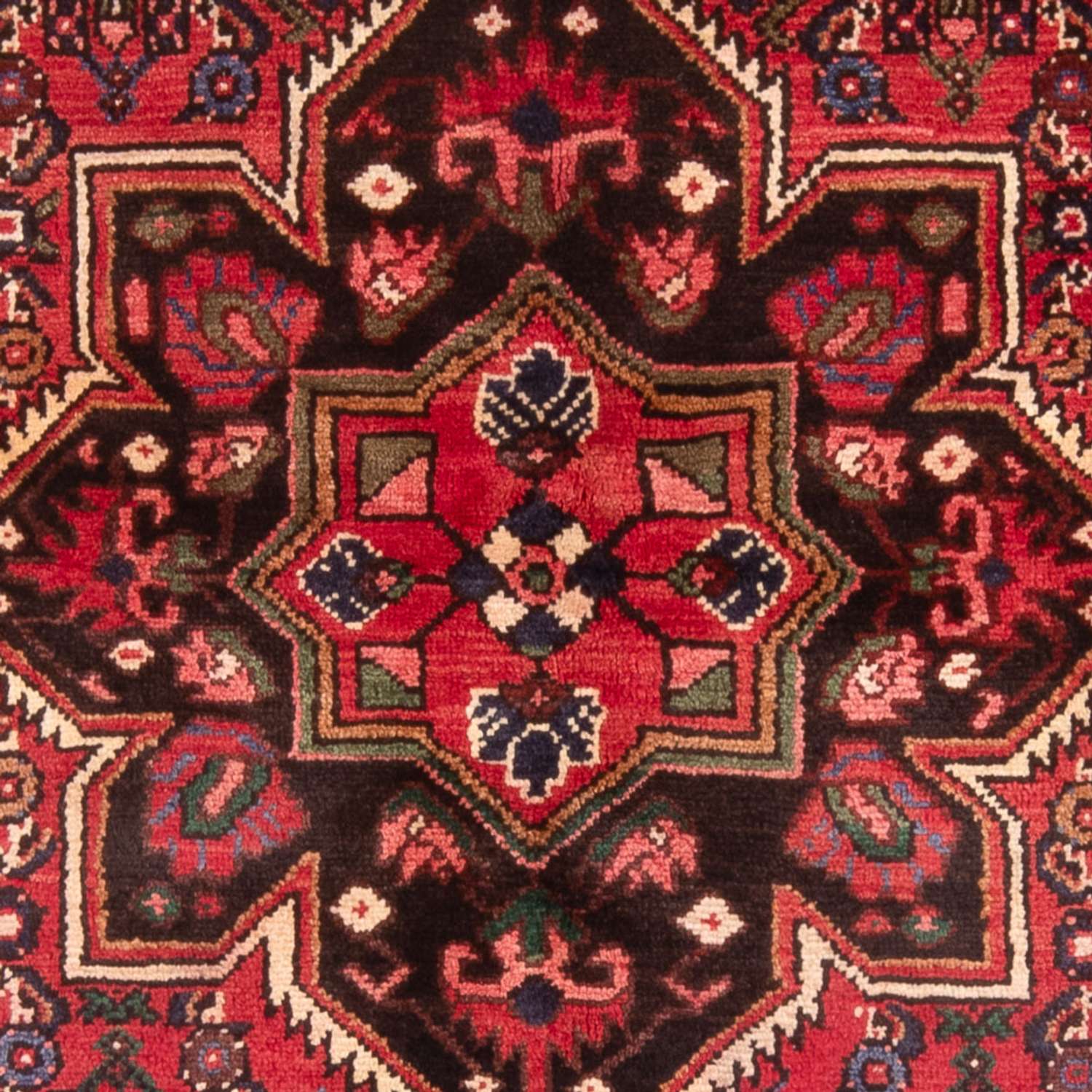 Persisk matta - Nomadic - Kungliga - 225 x 156 cm - röd