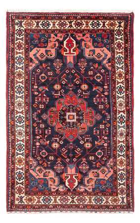 Tapis persan - Nomadic - 215 x 131 cm - bleu foncé