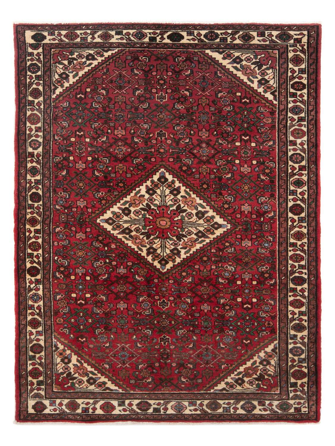 Persisk matta - Nomadic - 194 x 136 cm - röd
