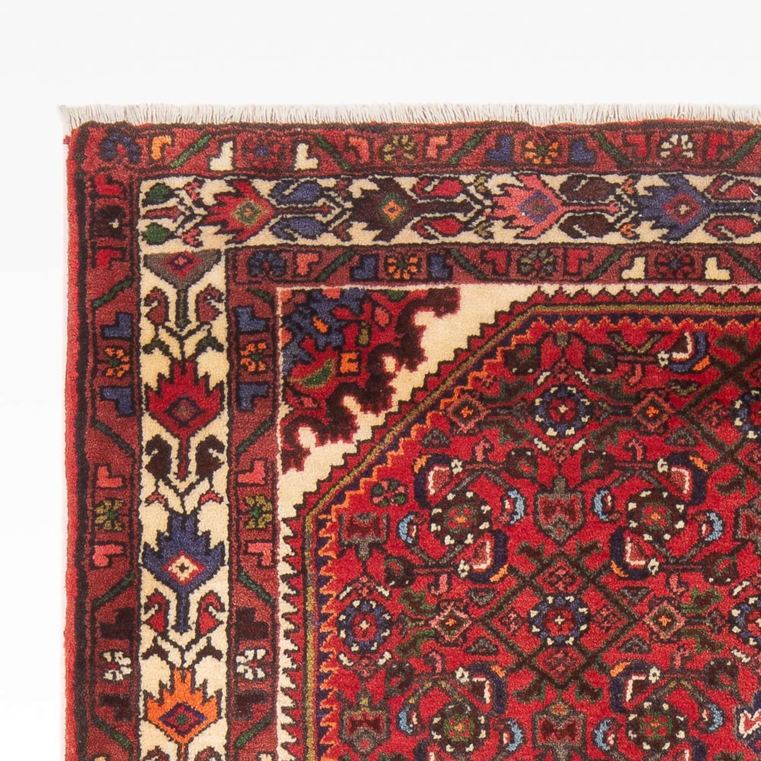 Perski dywan - Nomadyczny - 228 x 140 cm - czerwony