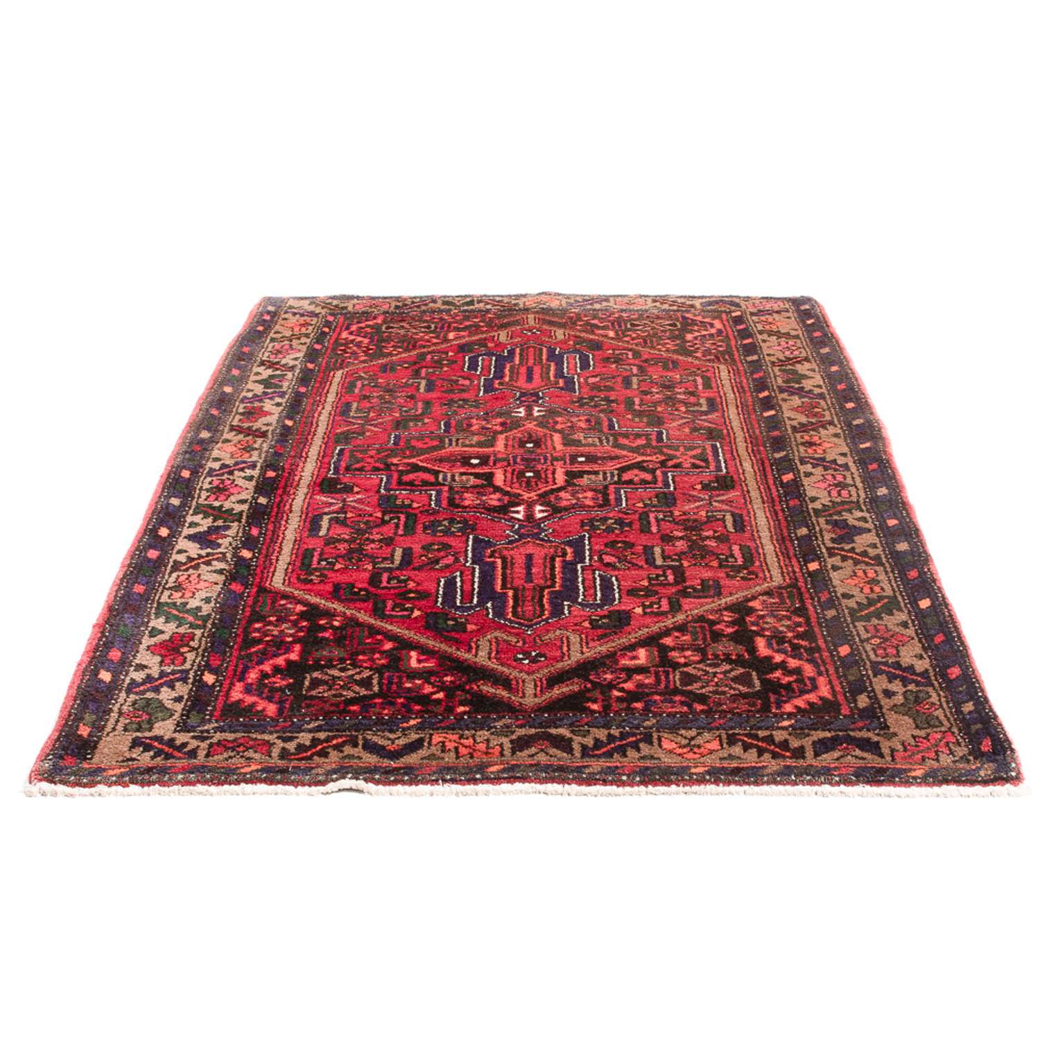 Perser Rug - Nomadic - 214 x 130 cm - red