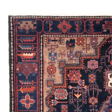 Tapis persan - Nomadic - 212 x 146 cm - bleu foncé