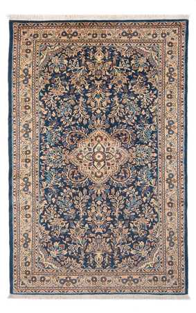 Tapis persan - Nomadic - 195 x 127 cm - bleu foncé