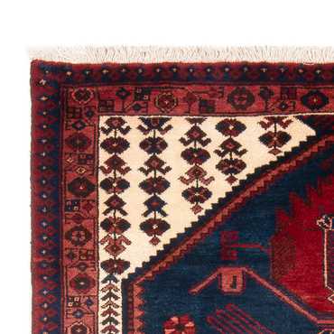 Tapis persan - Nomadic - 200 x 133 cm - bleu