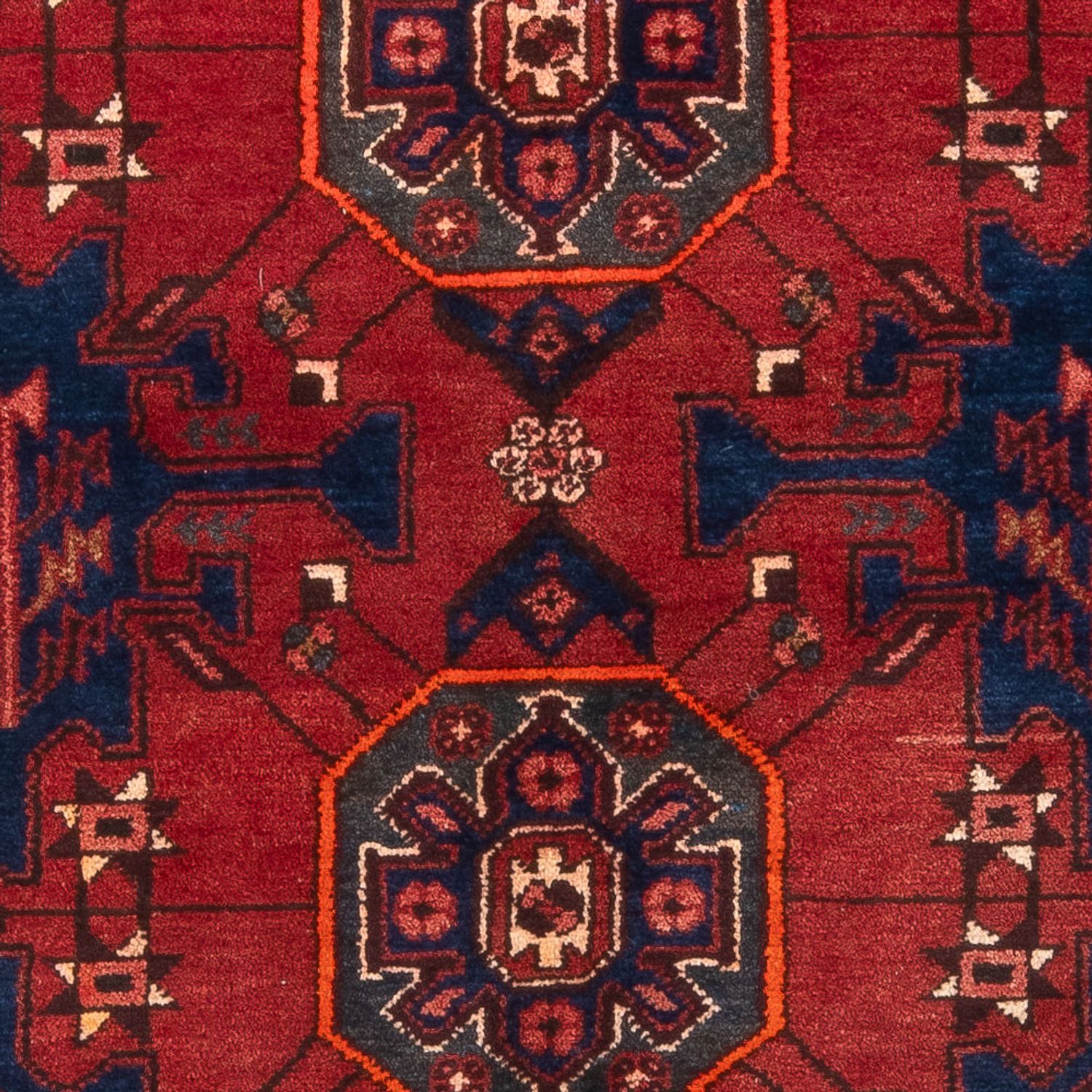 Tapis persan - Nomadic - 196 x 136 cm - bleu