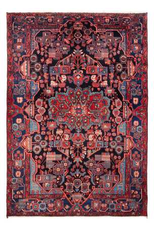 Tapis persan - Nomadic - 214 x 147 cm - bleu foncé