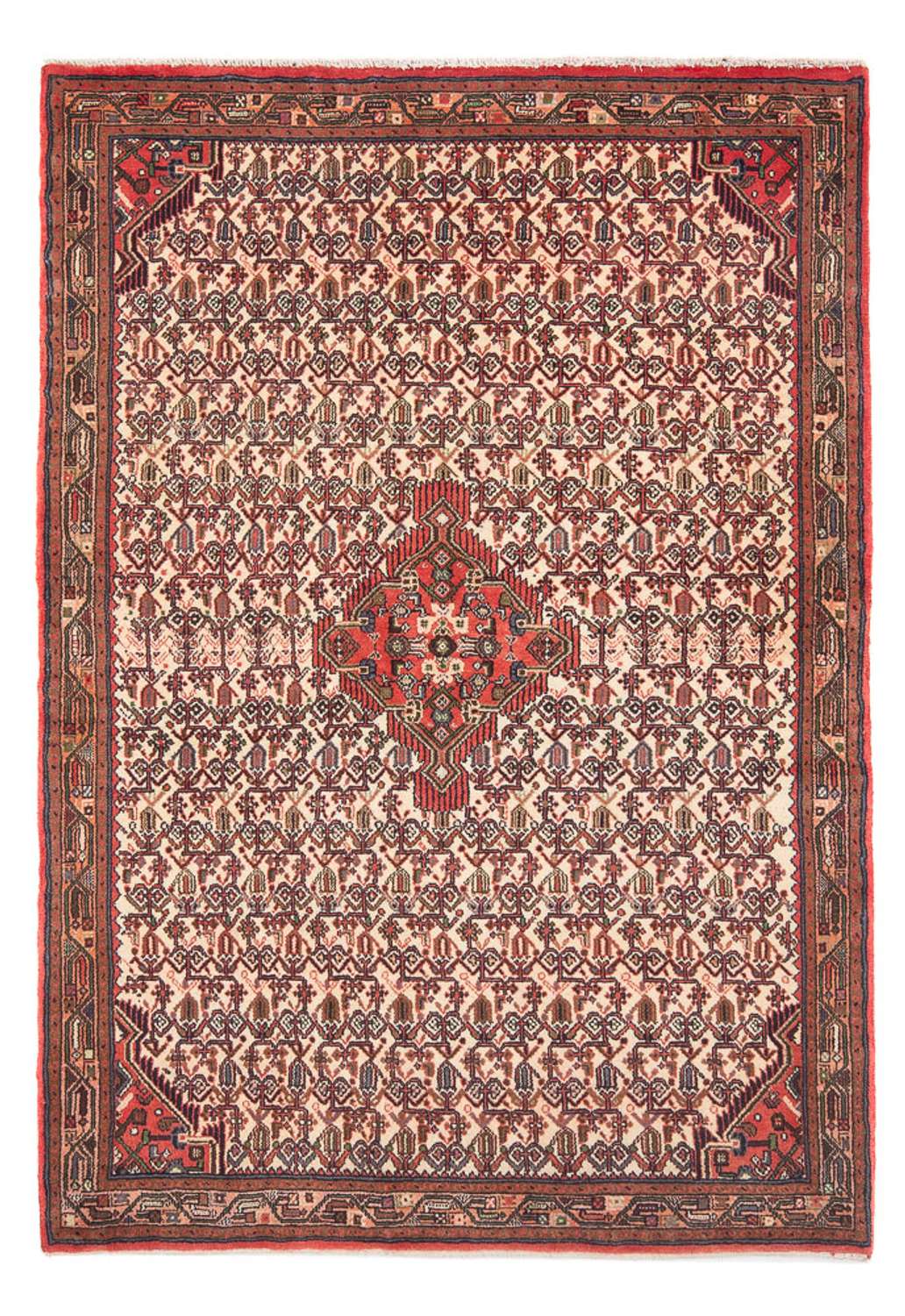 Perser Rug - Nomadic - 200 x 136 cm - cream