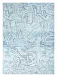 Wool Rug - 300 x 240 cm - blue