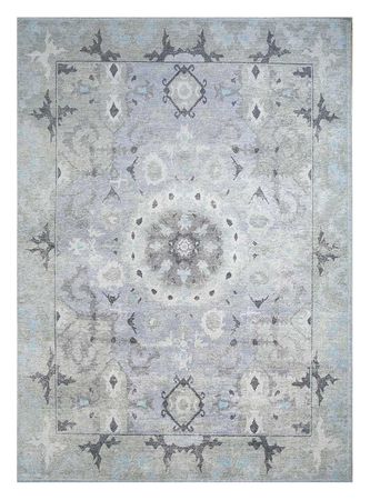 Tappeto di lana - 360 x 270 cm - argento