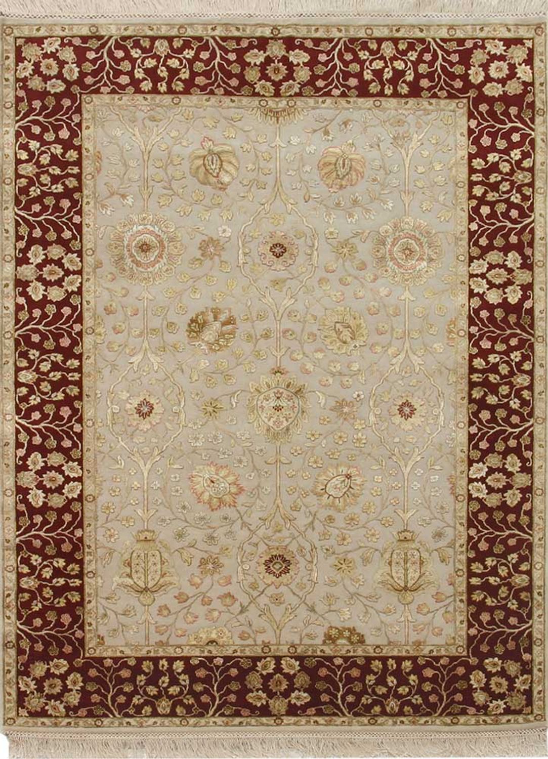 Wool Rug - 295 x 208 cm - cream