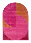 Tappeto di lana forma speciale  - 270 x 180 cm - rosa