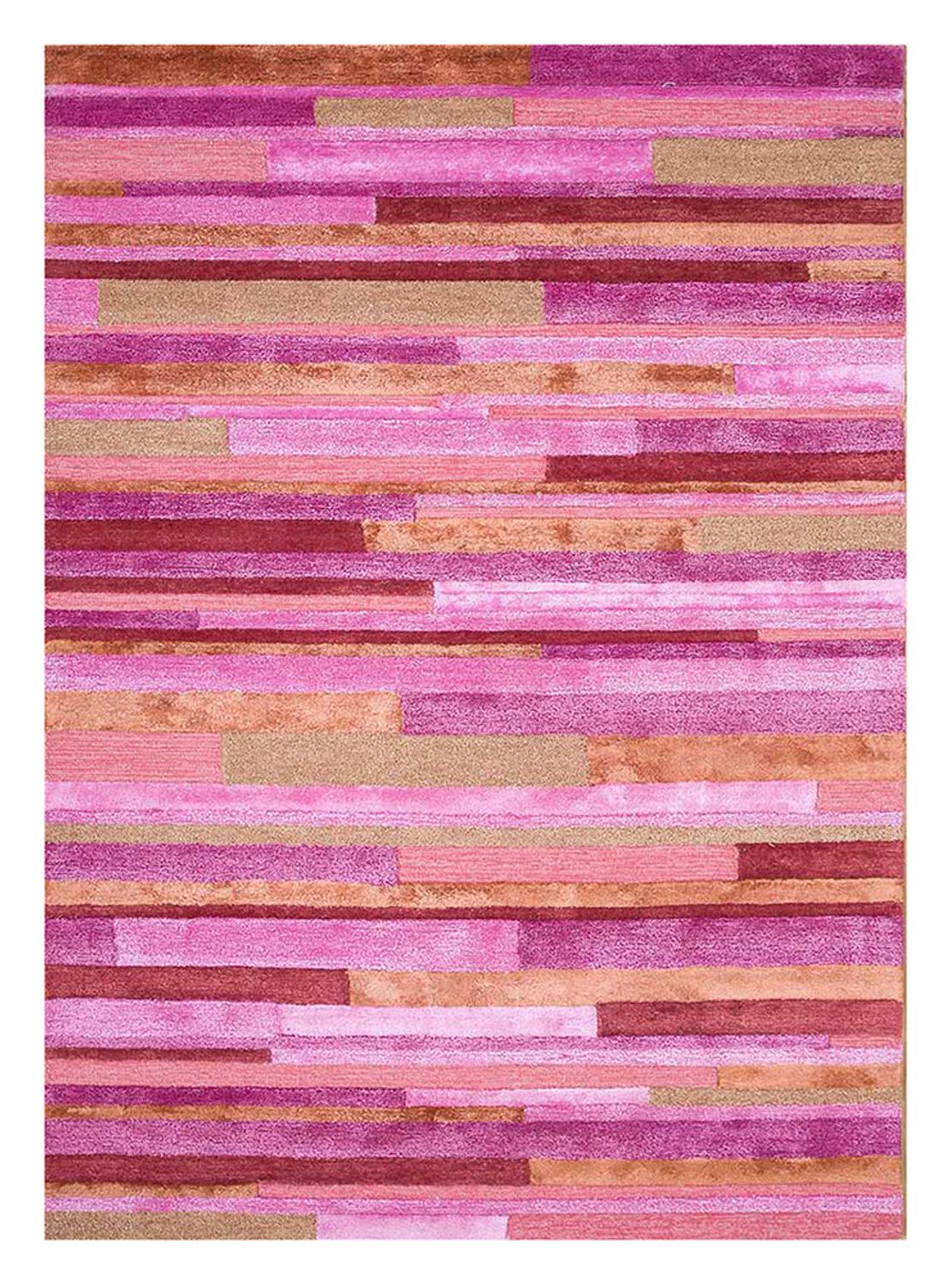 Tapete de lã - 240 x 150 cm - pink