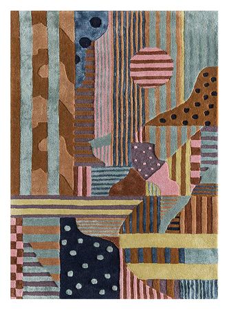 Tapis en laine - juliano - rectangle