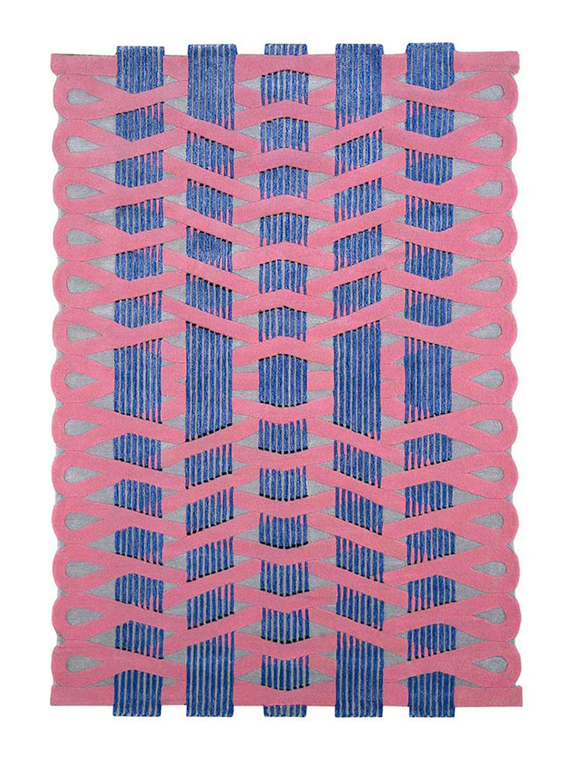 Wollen tapijt - Ilaria - rechthoekig
