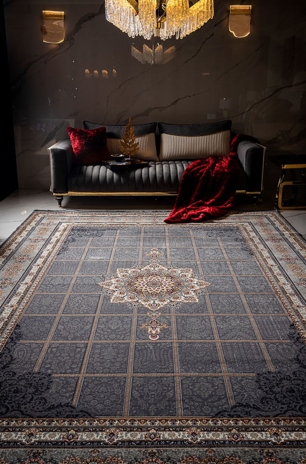 Orientalischer Webteppich - Eastern Elegance - rechteckig