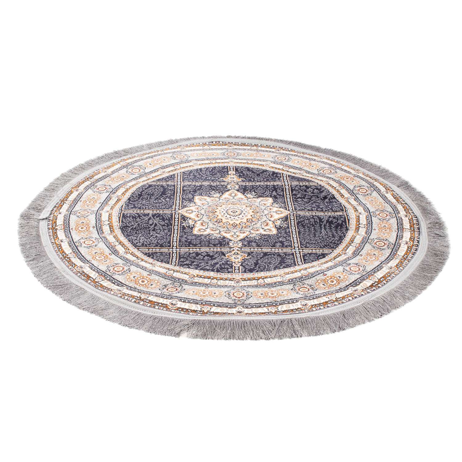 Oriental Woven Rug - Eastern Elegance - round