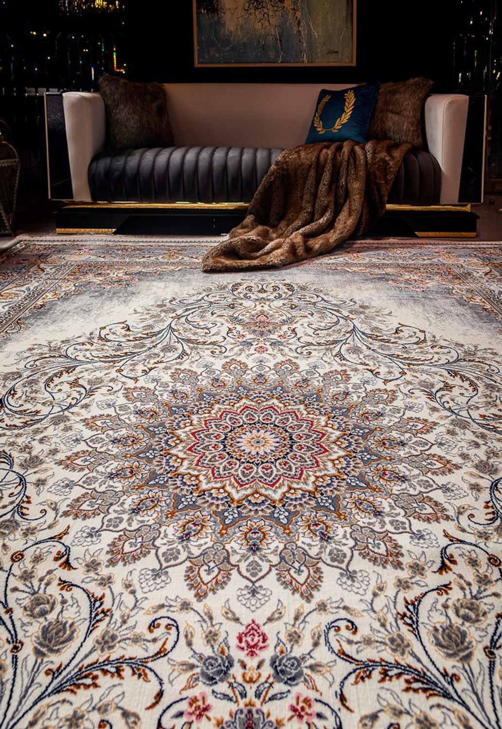 Oriental Woven Rug - Beauty Array - rectangle