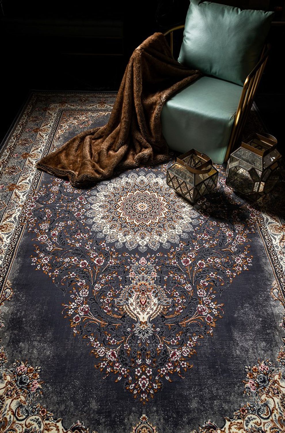 Oriental Woven Rug - Beauty Array - rectangle