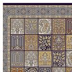 Tapete de tecido oriental - Byzantine Boudoir - rectangular