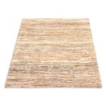 Gabbeh-matta - persisk - 92 x 62 cm - ljusbeige