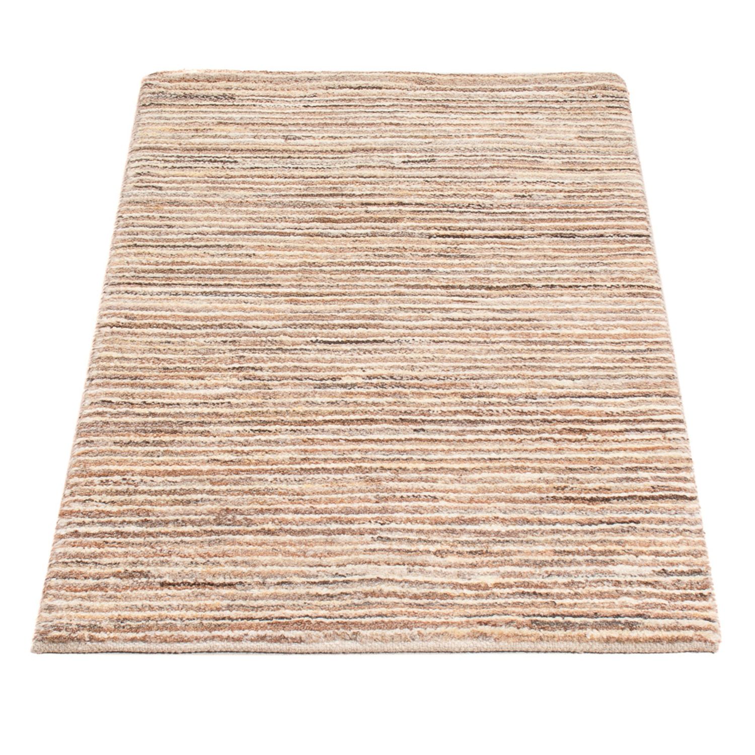 Gabbeh-teppe - persisk - 94 x 57 cm - lys beige