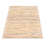 Gabbeh-matta - persisk - 96 x 55 cm - mörk beige