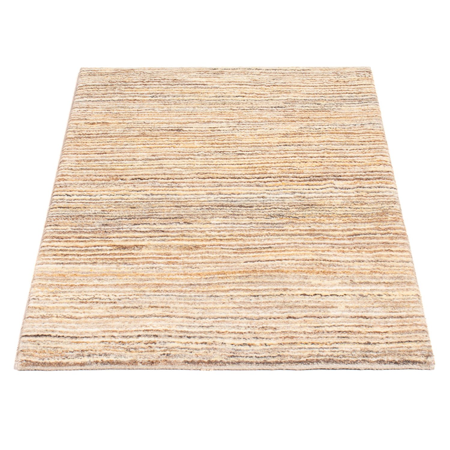 Gabbeh-matta - persisk - 93 x 60 cm - mörk beige