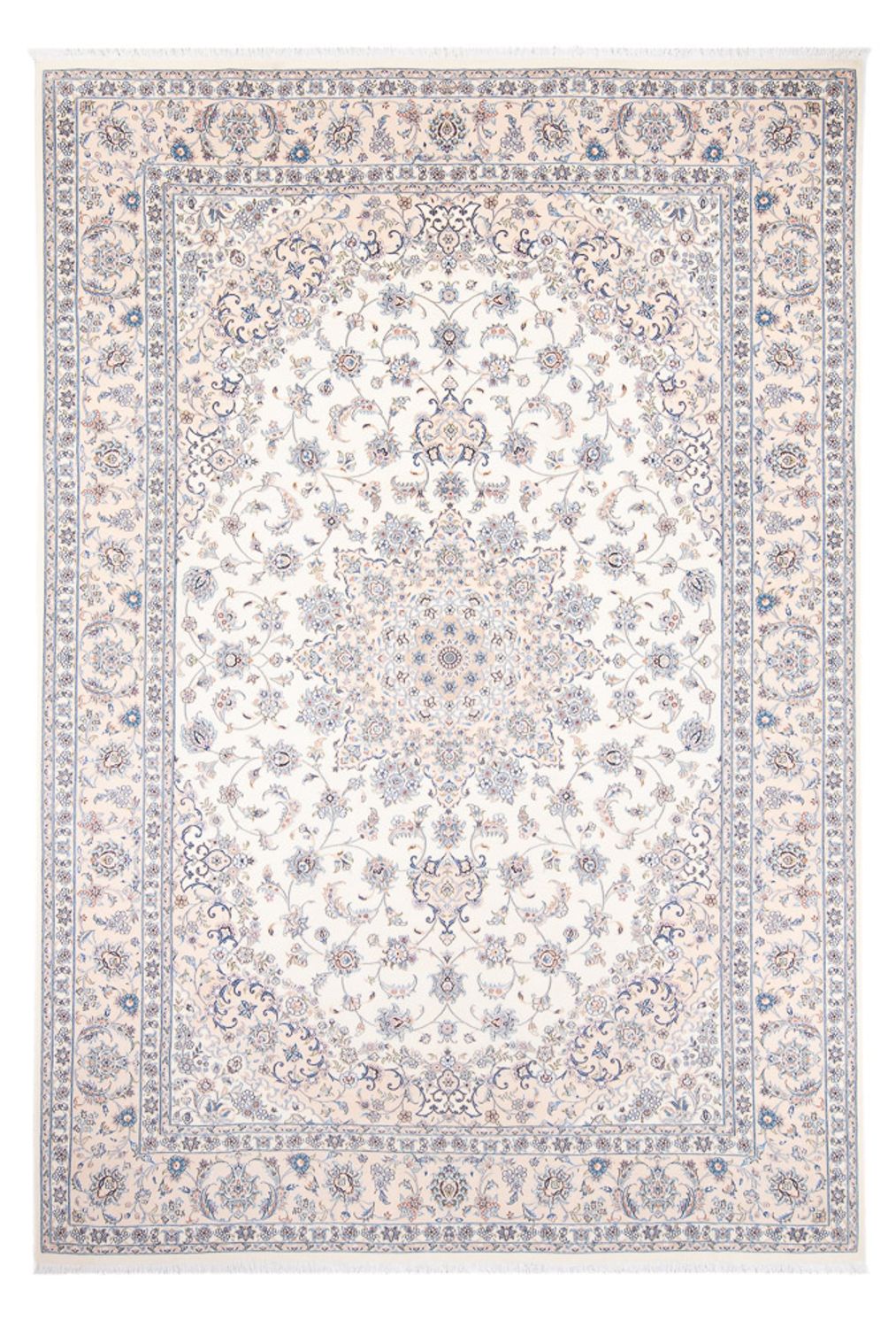 Tapete Persa - Nain - Premium - 302 x 200 cm - creme