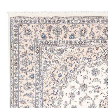 Tapis persan - Nain - Premium - 302 x 200 cm - crème