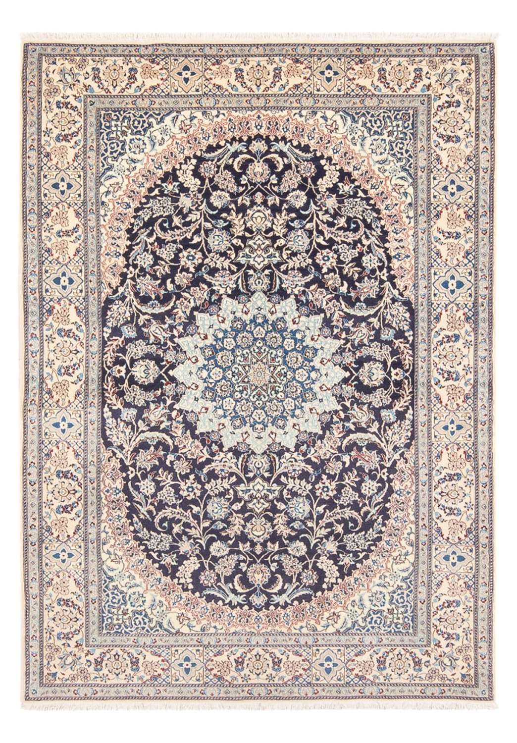 Perser Rug - Nain - Premium - 195 x 130 cm - dark blue