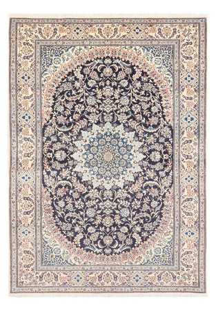 Perserteppich - Nain - Premium - 195 x 130 cm - dunkelblau