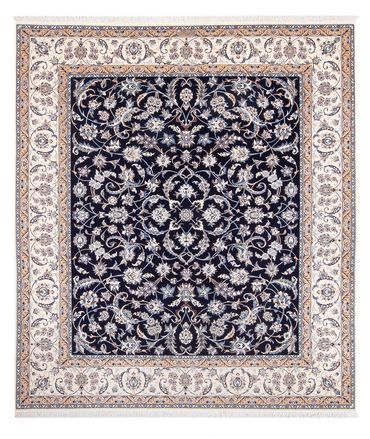 Alfombra Persa - Nain - Prima - 260 x 205 cm - azul oscuro