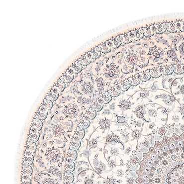 Perser Rug - Nain - Premium round  - 247 x 247 cm - cream