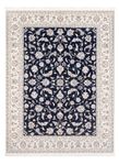 Tapis persan - Nain - Premium - 207 x 152 cm - bleu foncé