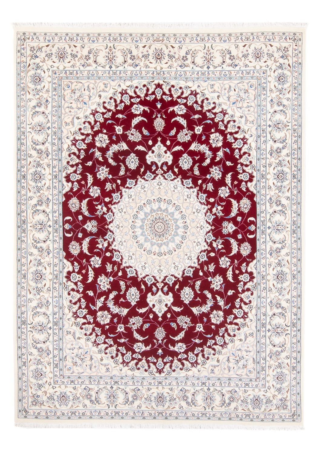 Dywan perski - Nain - Premium - 206 x 151 cm - czerwony