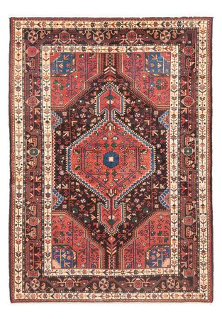 Tapis persan - Nomadic - 215 x 144 cm - rouge clair